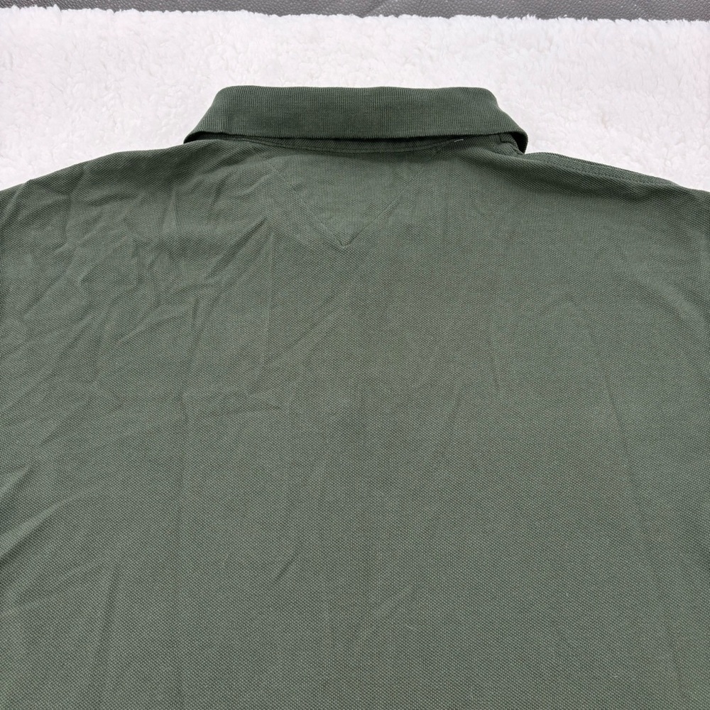 Tommy Hilfiger Men’s Regular Short Sleeves Polo Shirt XL Custom Fit in Olive - Picture 6 of 14